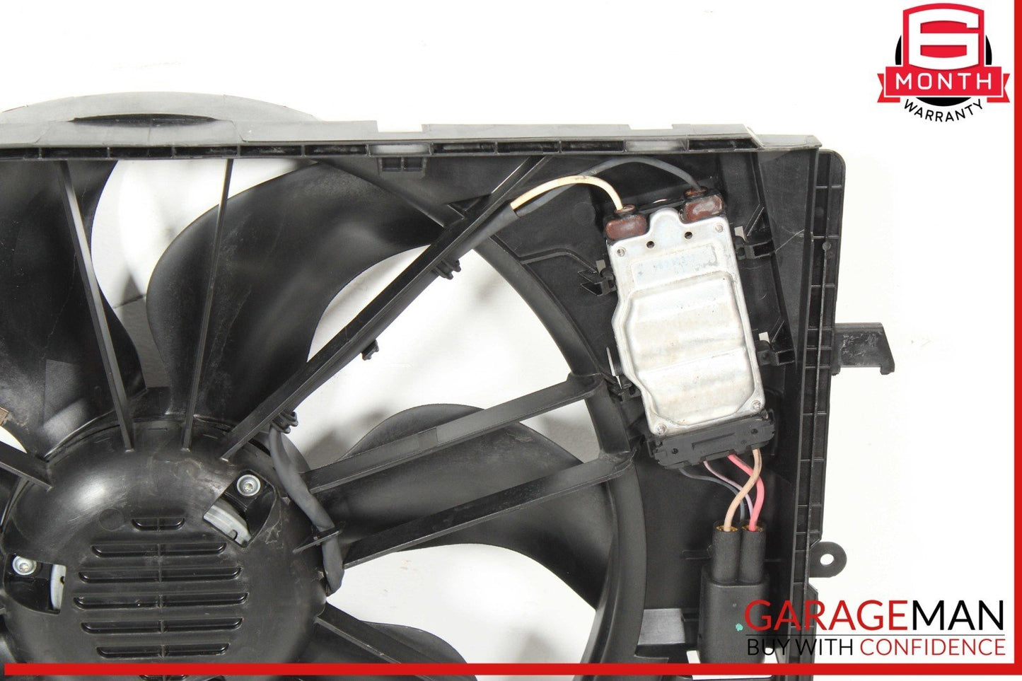 08-18 Mercedes W212 E350 C300 Engine Radiator Cooling Fan Motor Shroud Assy OEM