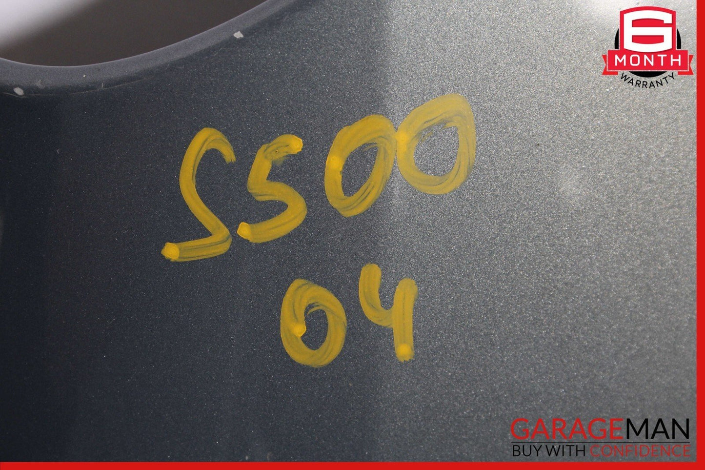 00-06 Mercedes W220 S500 S55 AMG Front Right Side Wing Fender Panel Cover Gray