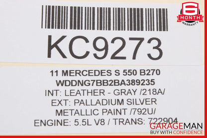 07-14 Mercedes W221 S550 CL550 Front Left Wheel Carrier Spindle Knuckle Hub OEM