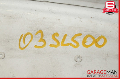 03-08 Mercedes R230 SL500 SL600 Front Hood Lid Bonnet Air Vent Cover Assy White