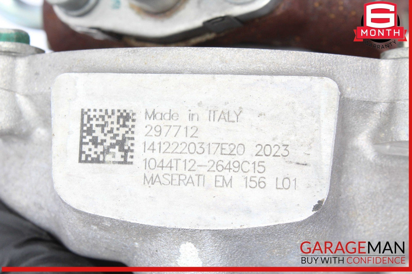 14-20 Maserati Ghibli Levante Left Turbocharger Turbo Charger Manifold OEM