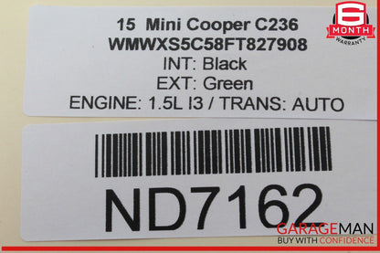 14-24 Mini Cooper Crash Impact Diagnostic Control Module Unit 9367838 OEM
