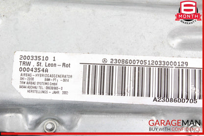 03-12 Mercedes R230 SL500 SL55 AMG Knee Airbag Air Bag Left Driver Side OEM