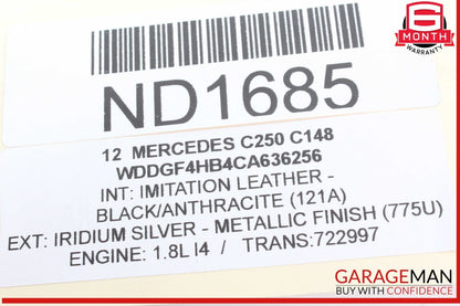 12-15 Mercedes W204 C250 Engine Motor Bracket Mount Right Side OEM