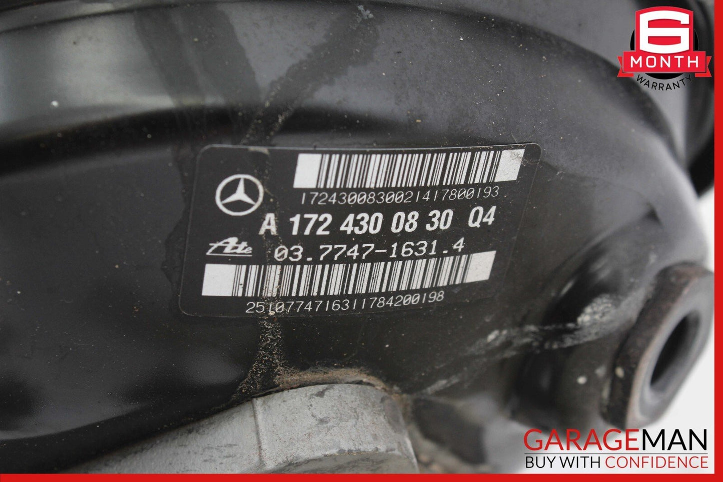 12-16 Mercedes R172 SLK250 SLK300 Master Cylinder Power Brake Booster OEM