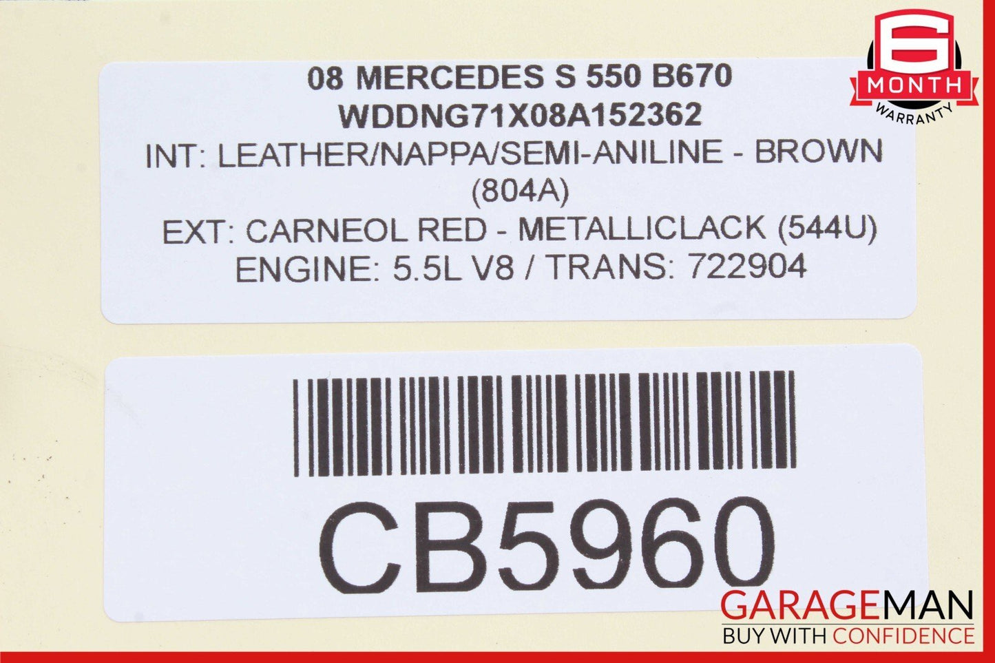 07-13 Mercedes W221 S350 S600 S550 Front Left Side Bumper Reinforcement Bracket