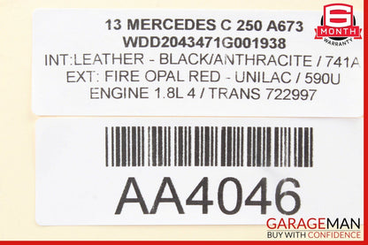 08-14 Mercedes W204 C250 C350 Front Left Door Lock Latch Actuator OEM