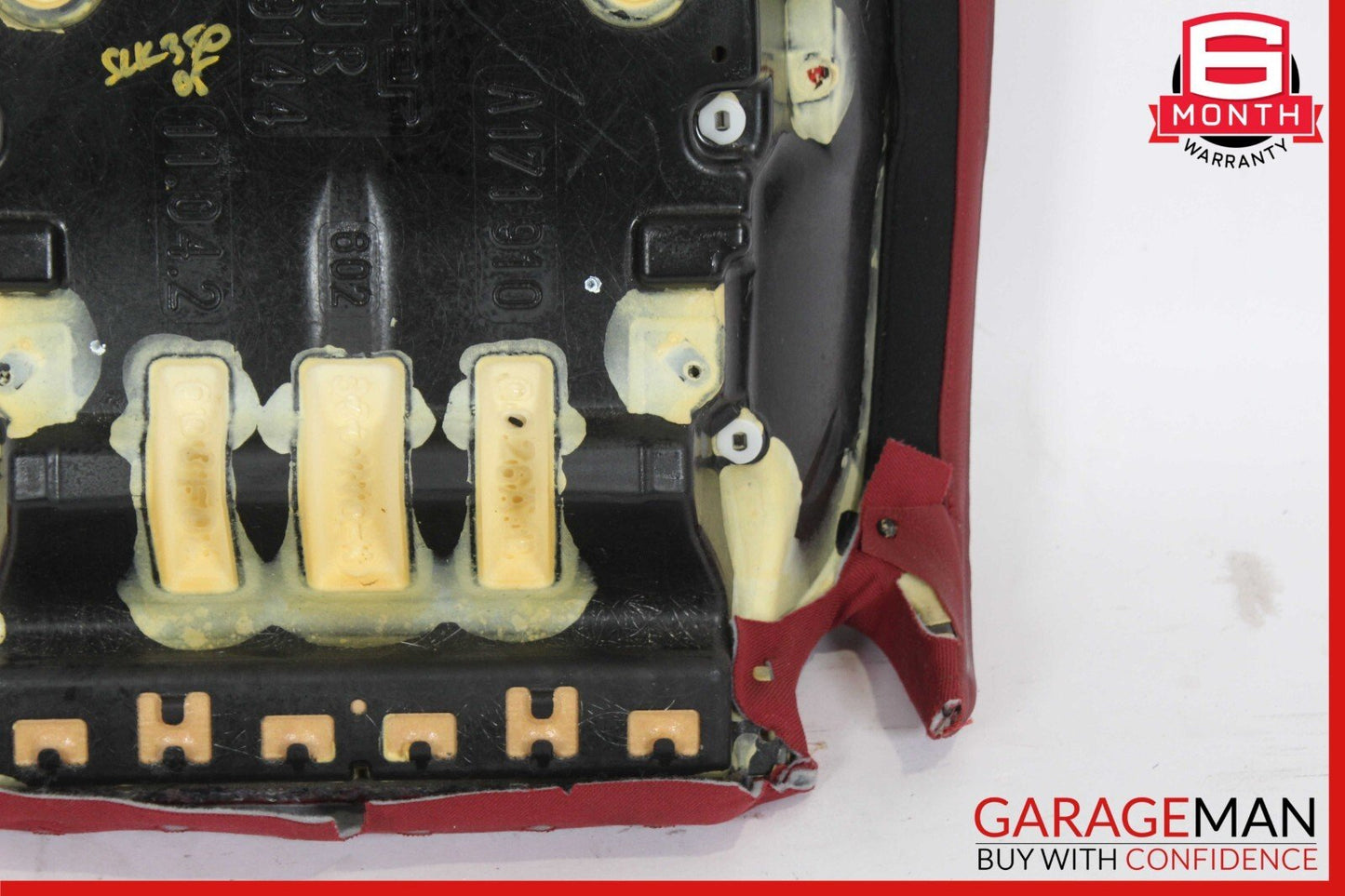 05-11 Mercedes R171 SLK350 Front Right Passenger Side Top Upper Seat Cushion OEM