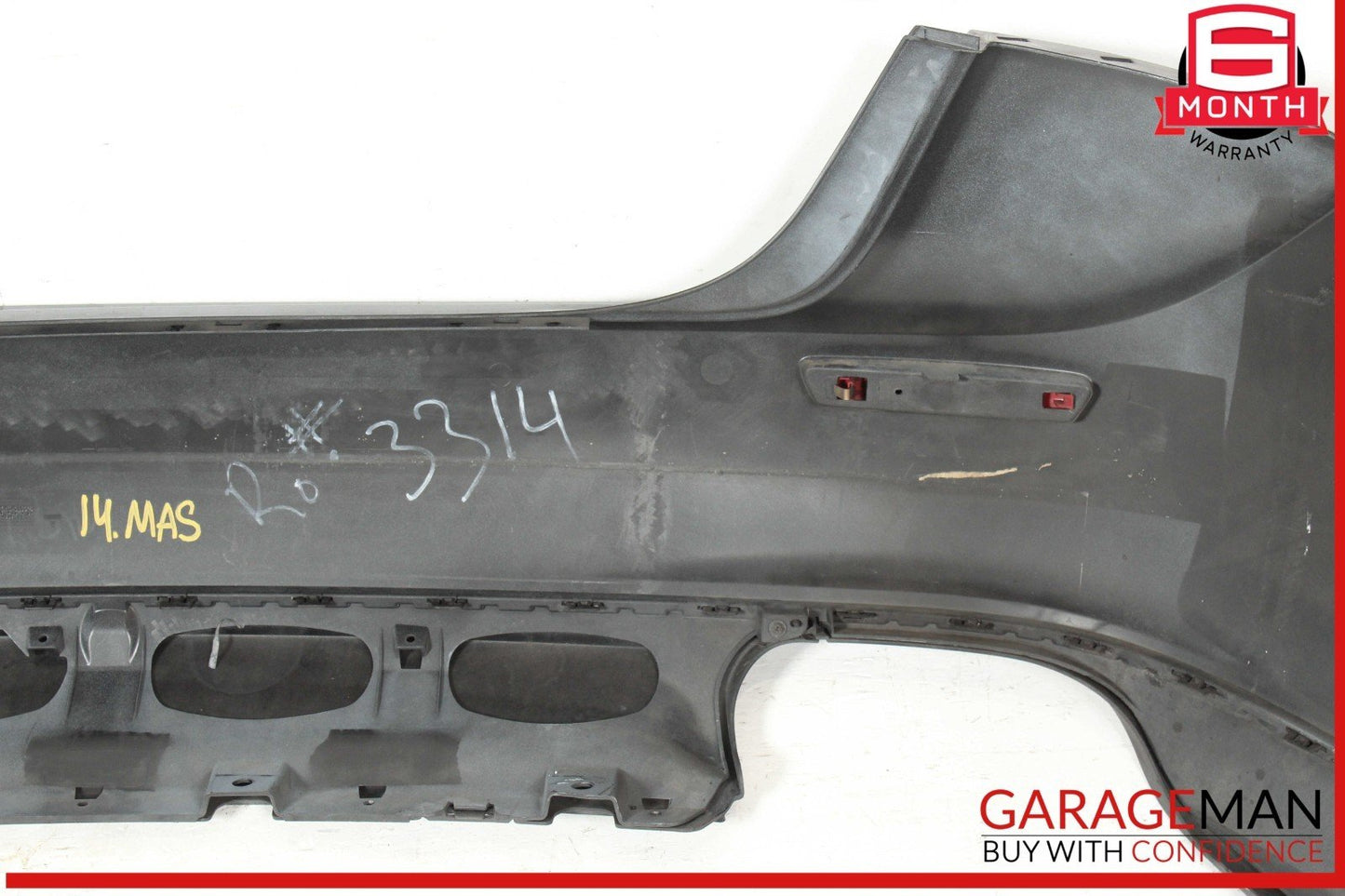 14-17 Maserati Ghibli M157 Rear Bumper Cover Panel Black OEM