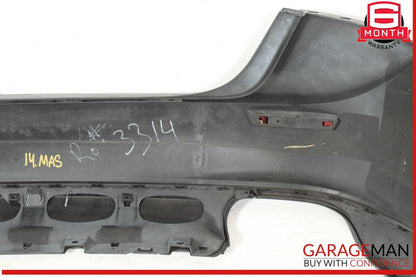 14-17 Maserati Ghibli M157 Rear Bumper Cover Panel Black OEM
