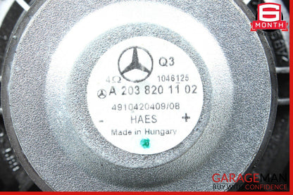01-07 Mercedes W203 C230 C32 AMG Front Right & Left Side Door Audio Speaker Set