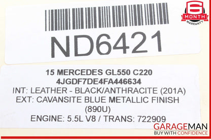 11-17 Mercedes X166 GL550 GL450 CL550 E550 Housing Cover 2780100431 OEM