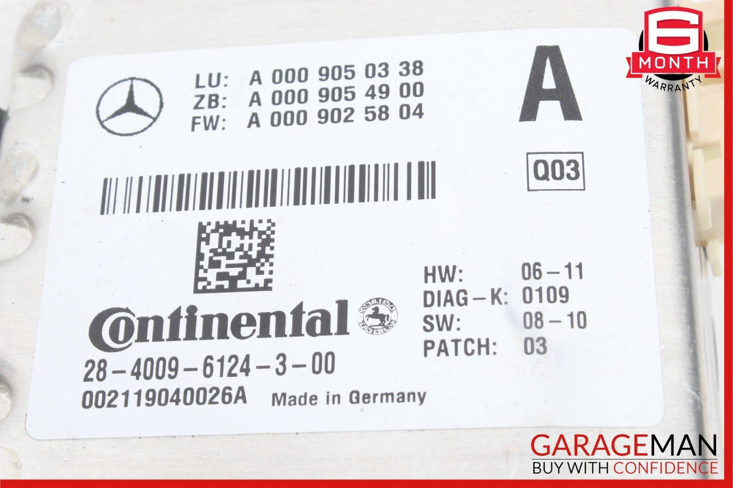 10-16 Mercedes W221 S500 E350 SLK350 Active Lane Assist Front Camera OEM