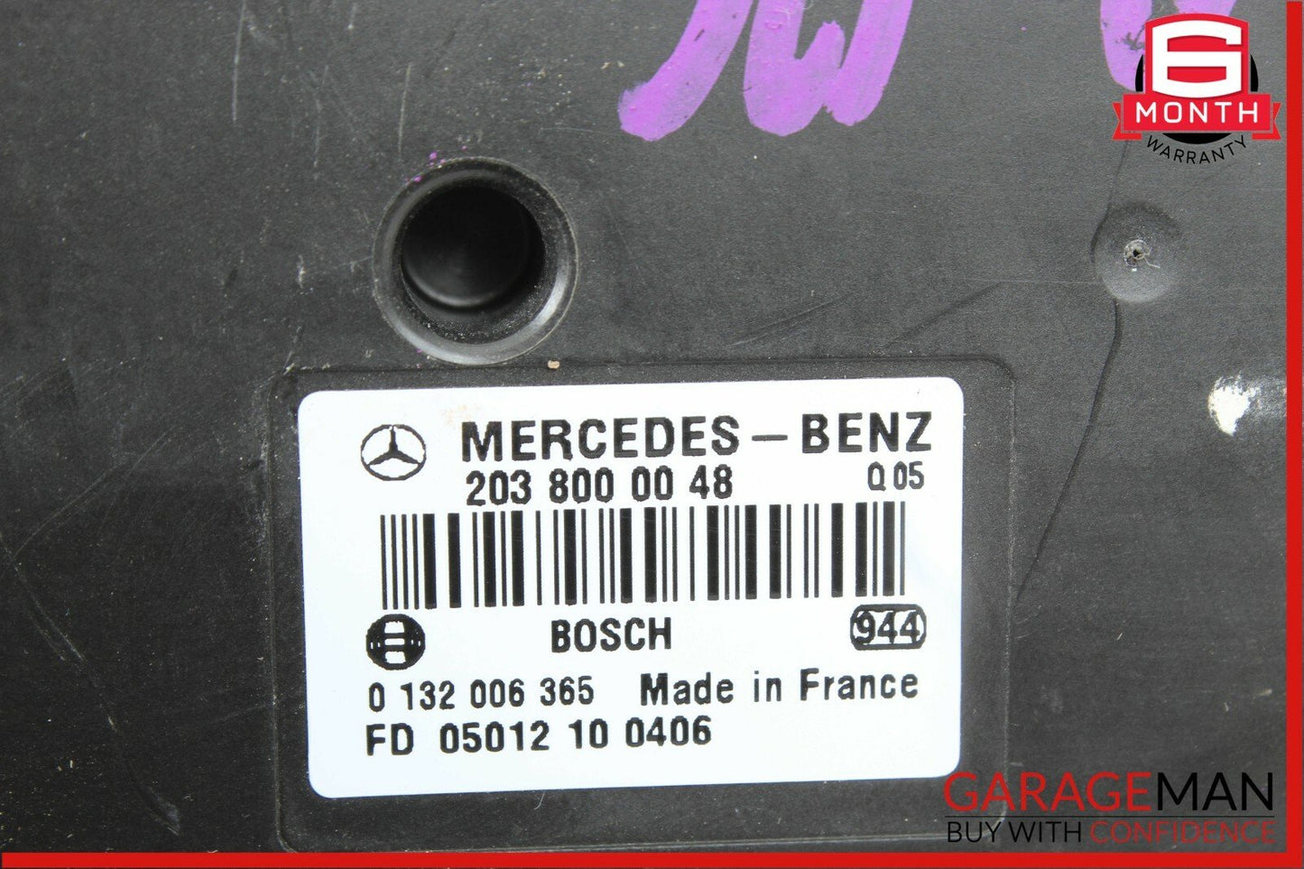 03-09 Mercedes W219 CLS500 E500 E55 AMG CLK55 Multi Contour Seat Vacuum Pump OEM