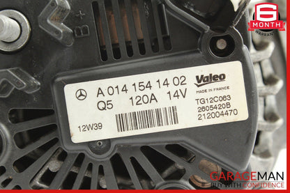 12-17 Mercedes R172 SLK250 E250 Generator Alternator 120 AMP 14V 0141541402 OEM