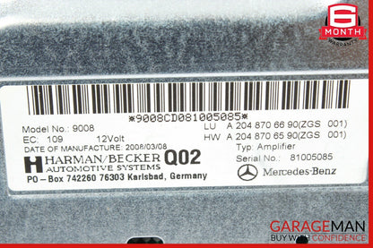 08-11 Mercedes W204 C300 C350 Amplifier Amp Harman Becker 2048706690 OEM