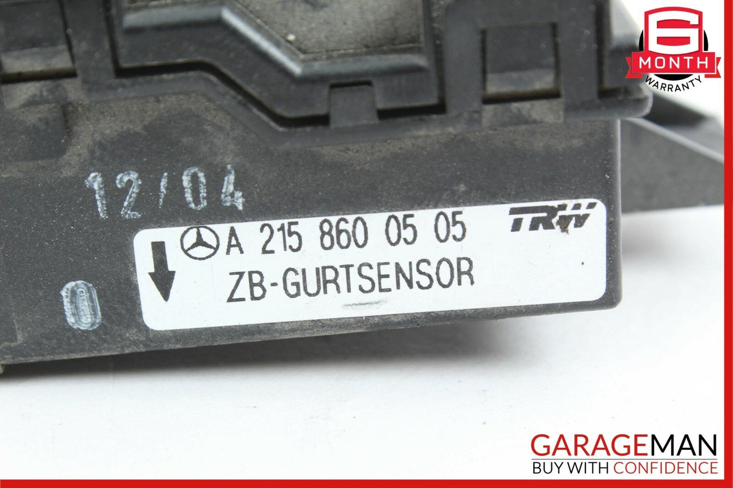 Mercedes R230 SL500 CL550 Seat Belt Seatbelt Tension Sensor 2158600505 OEM