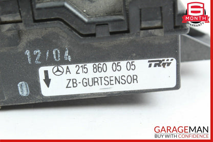Mercedes R230 SL500 CL550 Seat Belt Seatbelt Tension Sensor 2158600505 OEM