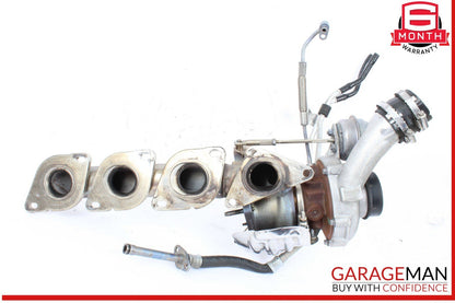 12-18 Mercedes W218 CLS550 E550 M278 Left Turbocharger Turbo Charger Manifold