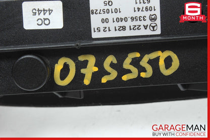 07-13 Mercedes W221 S550 CL550 Dashboarrd Instrument Cluster Dash Control Switch