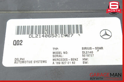 03-09 Mercedes W211 E350 C230 Sirius Satellite Radio Receiver 1698270162 OEM