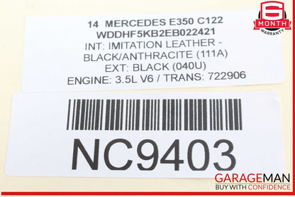 08-18 Mercedes W212 E350 Rear Right or Left Side Lower Thrust Control Arm OEM