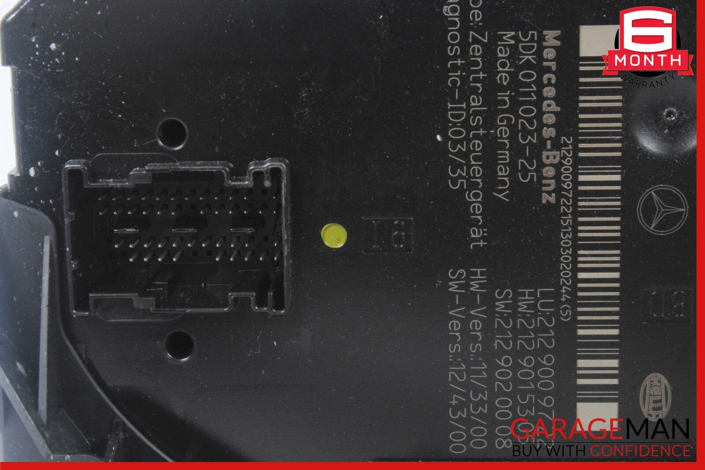 10-18 Mercedes W212 E350 E63 AMG Rear Fuse Relay Box SAM Signal Acquisition OEM