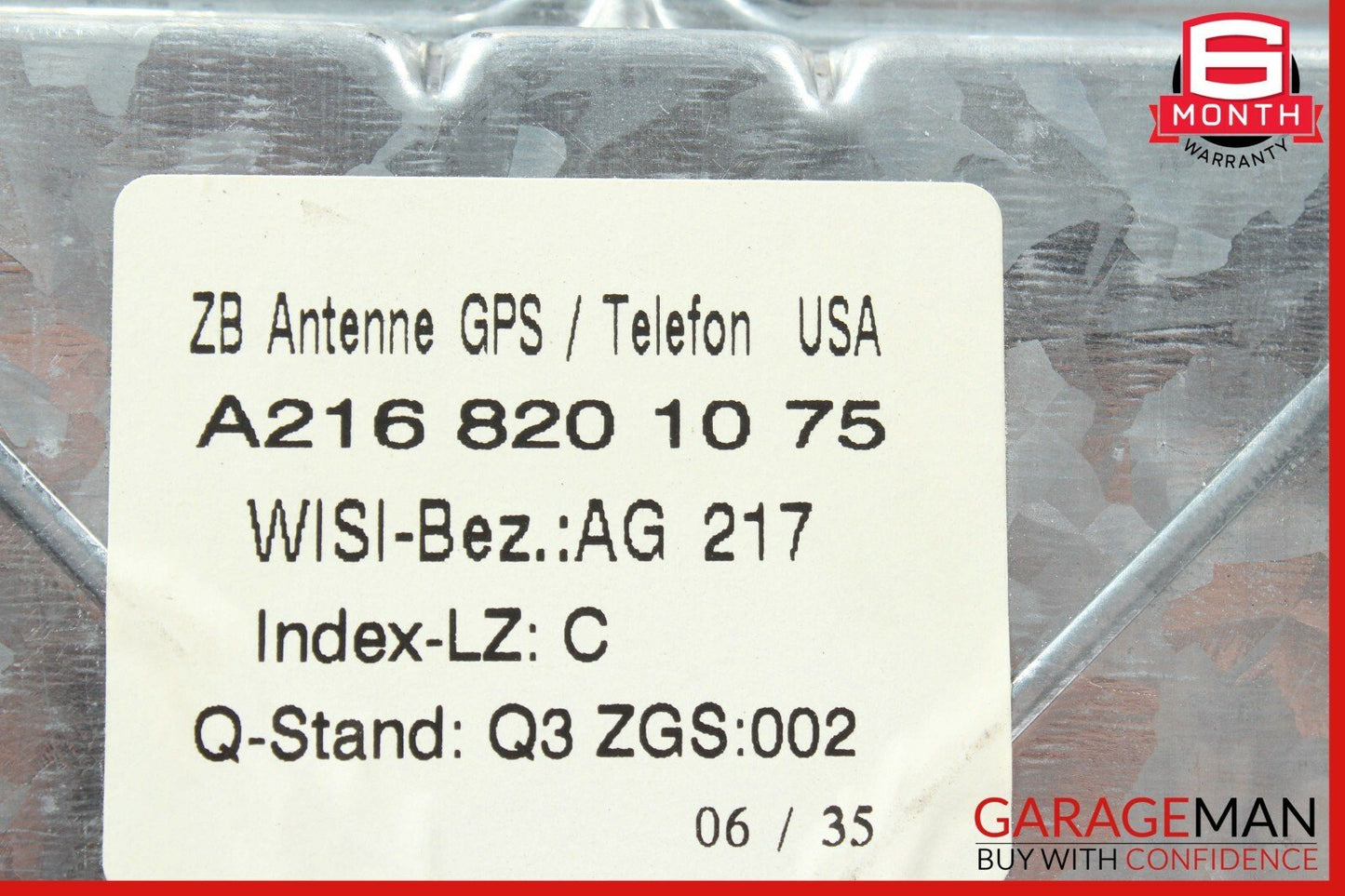 07-13 Mercedes W216 CL550 Trunk Telephone Phone Antenna Control Module OEM