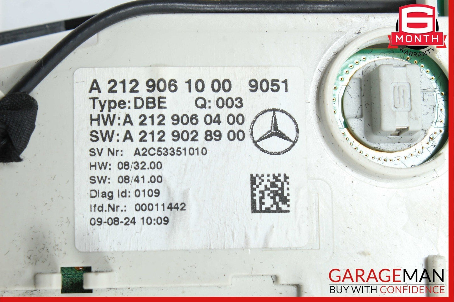 10-18 Mercedes W212 E350 E400 E63 Front Overhead Dome Light Lamp Reading Map OEM