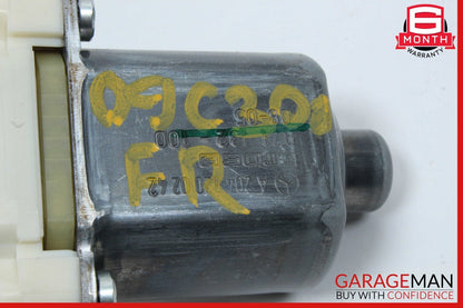08-14 Mercedes W204 C300 Front Right Side Door Window Regulator Motor Unit OEM