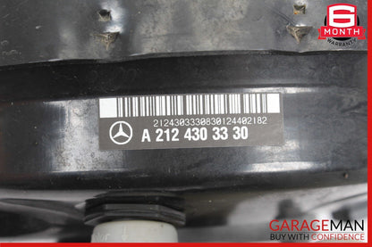 12-14 Mercedes W212 E350 CLS500 Power Brake Booster Master Cylinder Reservoir