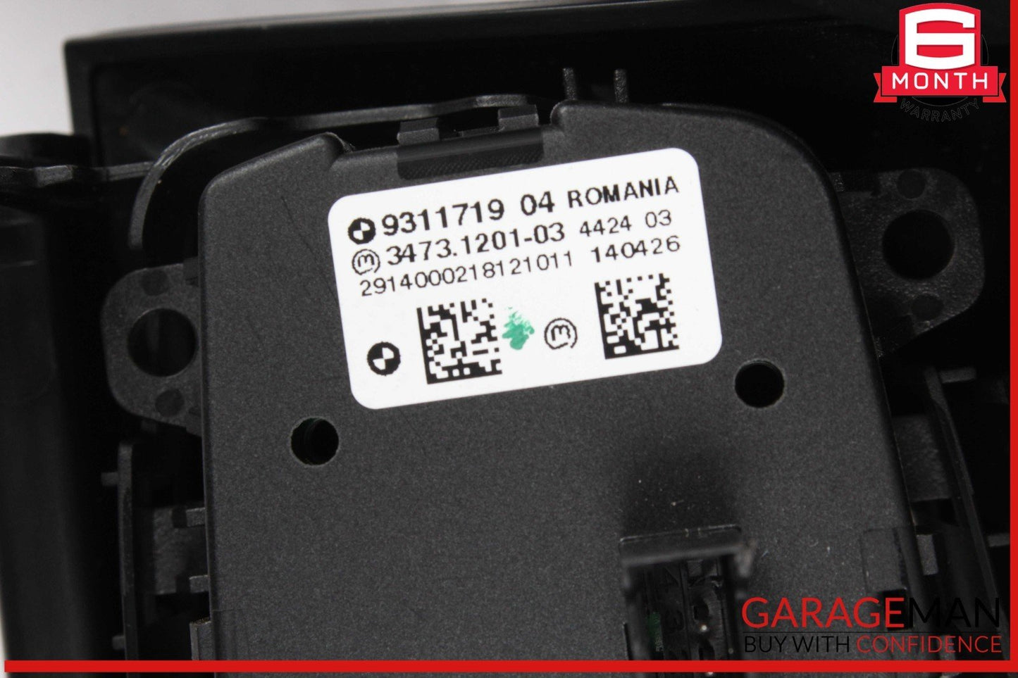 14-21 BMW i3 I01 Hybrid Headlight Lamp Control Switch OEM