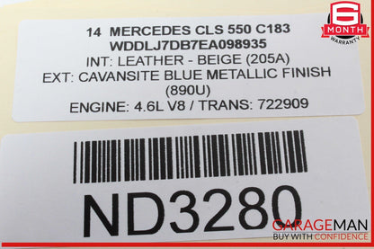 10-20 Mercedes W218 CLS550 GLA250 SL400 Communication Control Module Unit OEM
