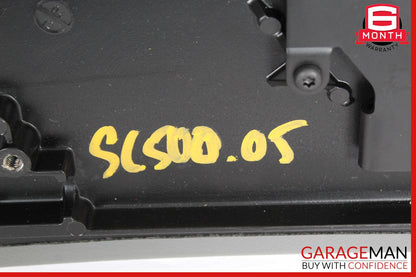 03-06 Mercedes R230 SL500 Rear Shelf Tonneau Convertible Top Cover Trim Panel