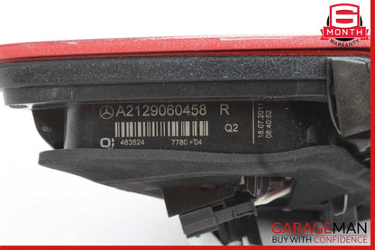 10-13 Mercedes W212 E350 E400 Rear Right Side Inner Tail Light Taillight Lamp