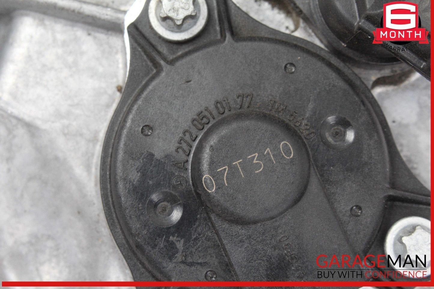 05-13 Mercedes W211 E350 ML350 Front Right Engine Timing Chain Cover Plate OEM