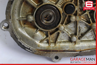 06-13 Mercedes W212 E350 S550 Front Right Engine Timing Chain Cover Plate OEM