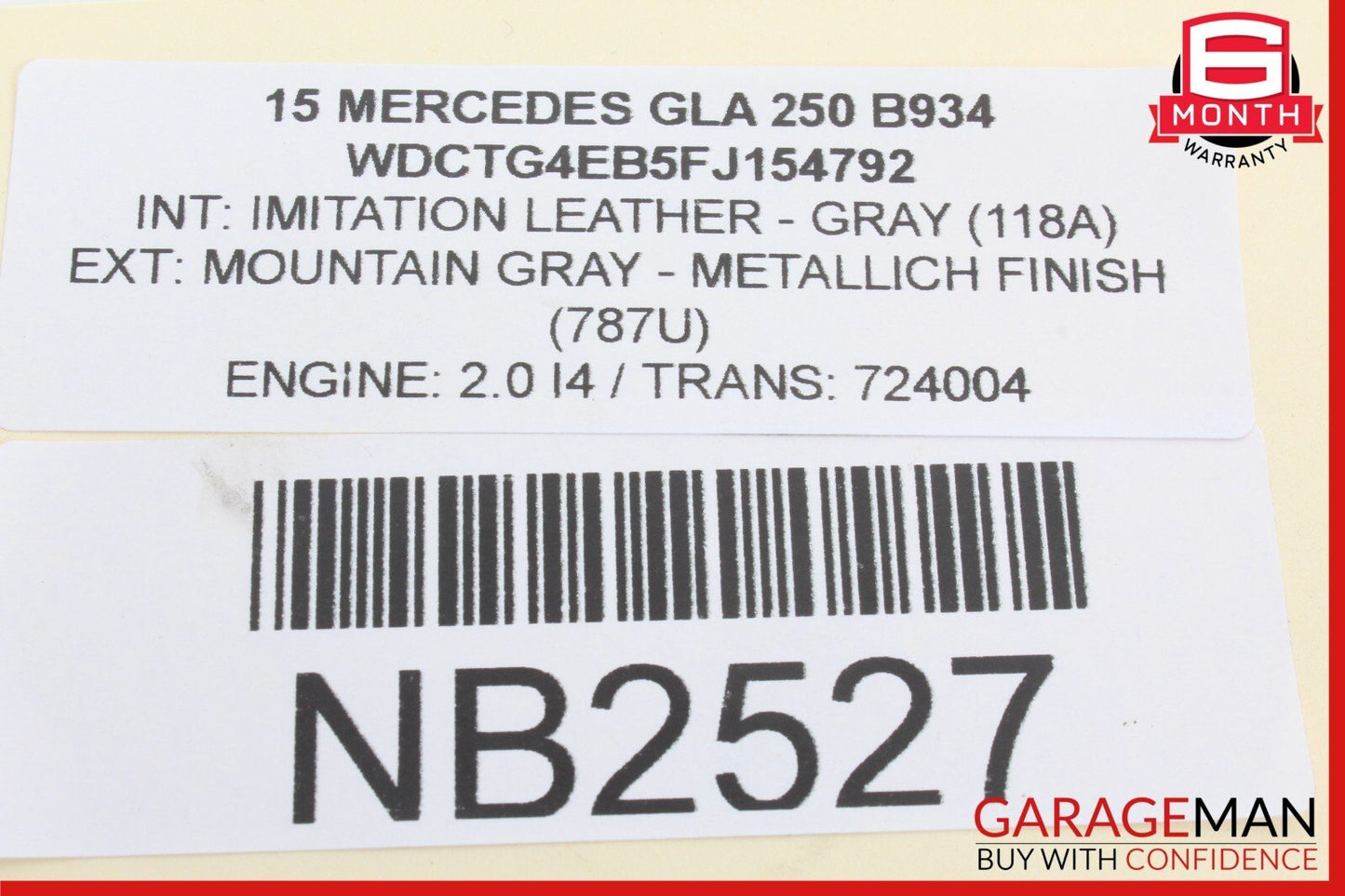 14-20 Mercedes X156 GLA250 Front Left Side CV Axle Shaft Driveshaft OEM