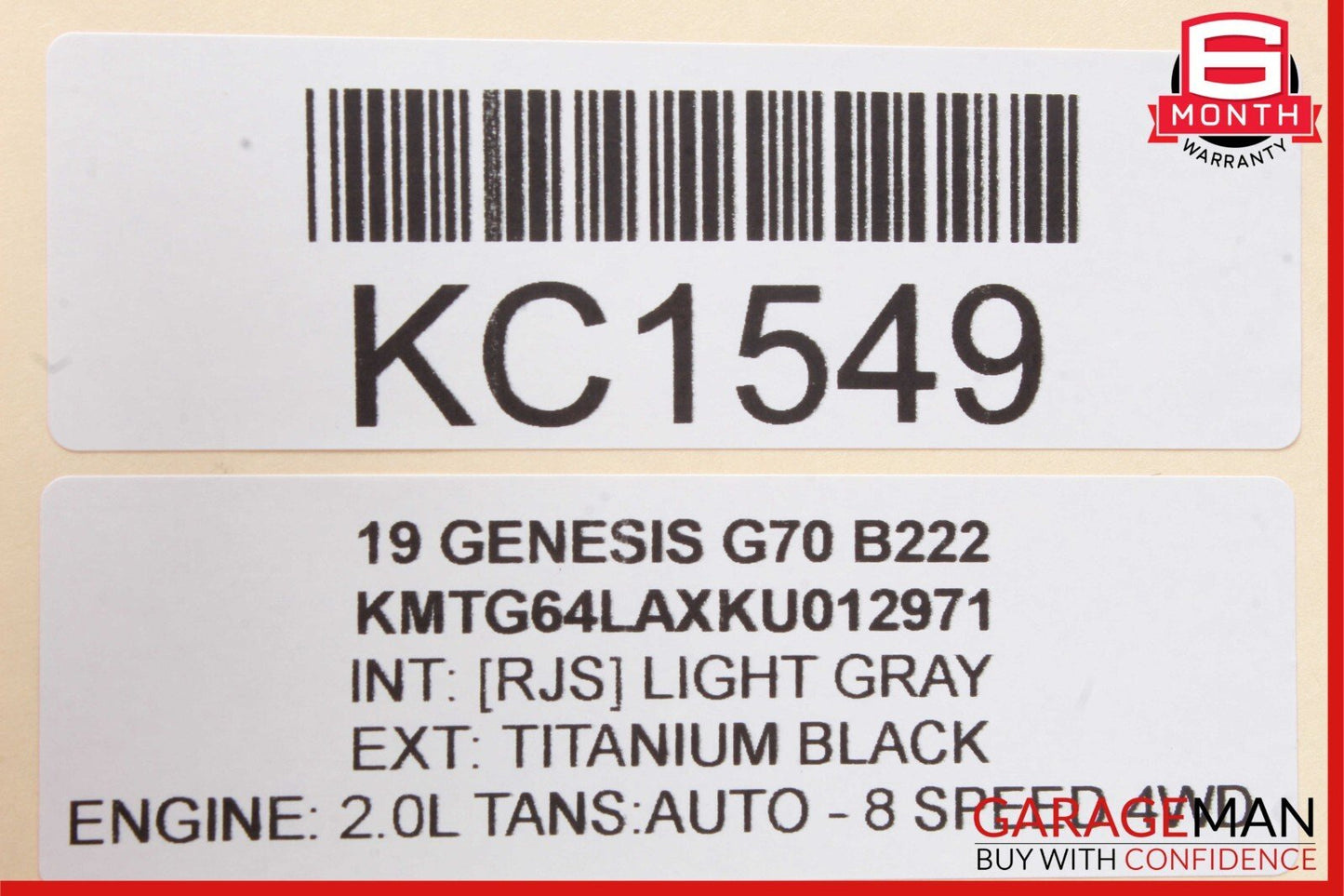 19-21 Genesis G70 Power Converter Control Module Unit 95300-G9100 OEM
