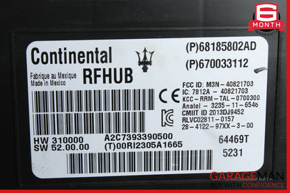 14-17 Maserati Ghibli Passive Entry RF Hub Control Module ECU OEM