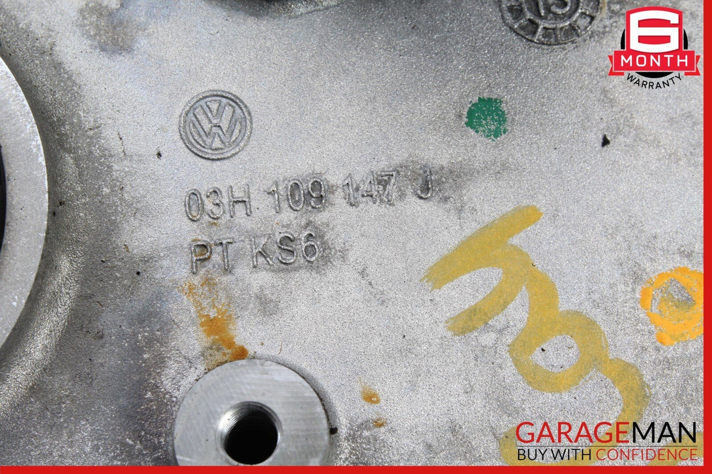 08-18 Porsche Cayenne 3.6L Engine Sealing Plate 03H109147J