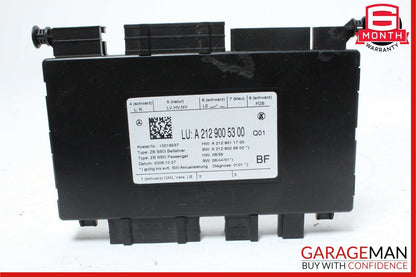 08-18 Mercedes W212 E350 SLK250 Seat Control Module Front Left Driver Side OEM