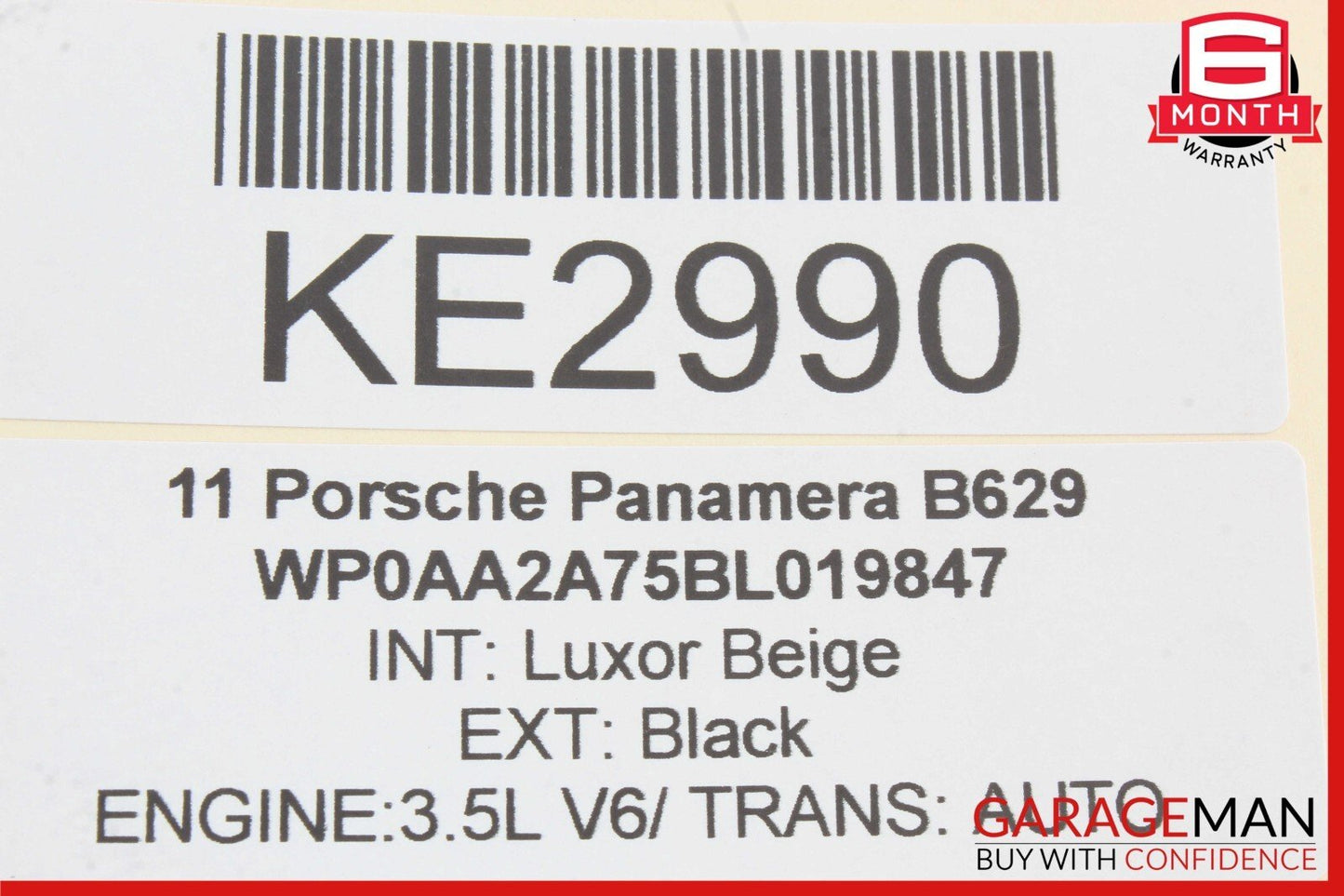 10-19 Porsche Panamera 970 Fuel Pump Control Module Unit 7P0906093 OEM