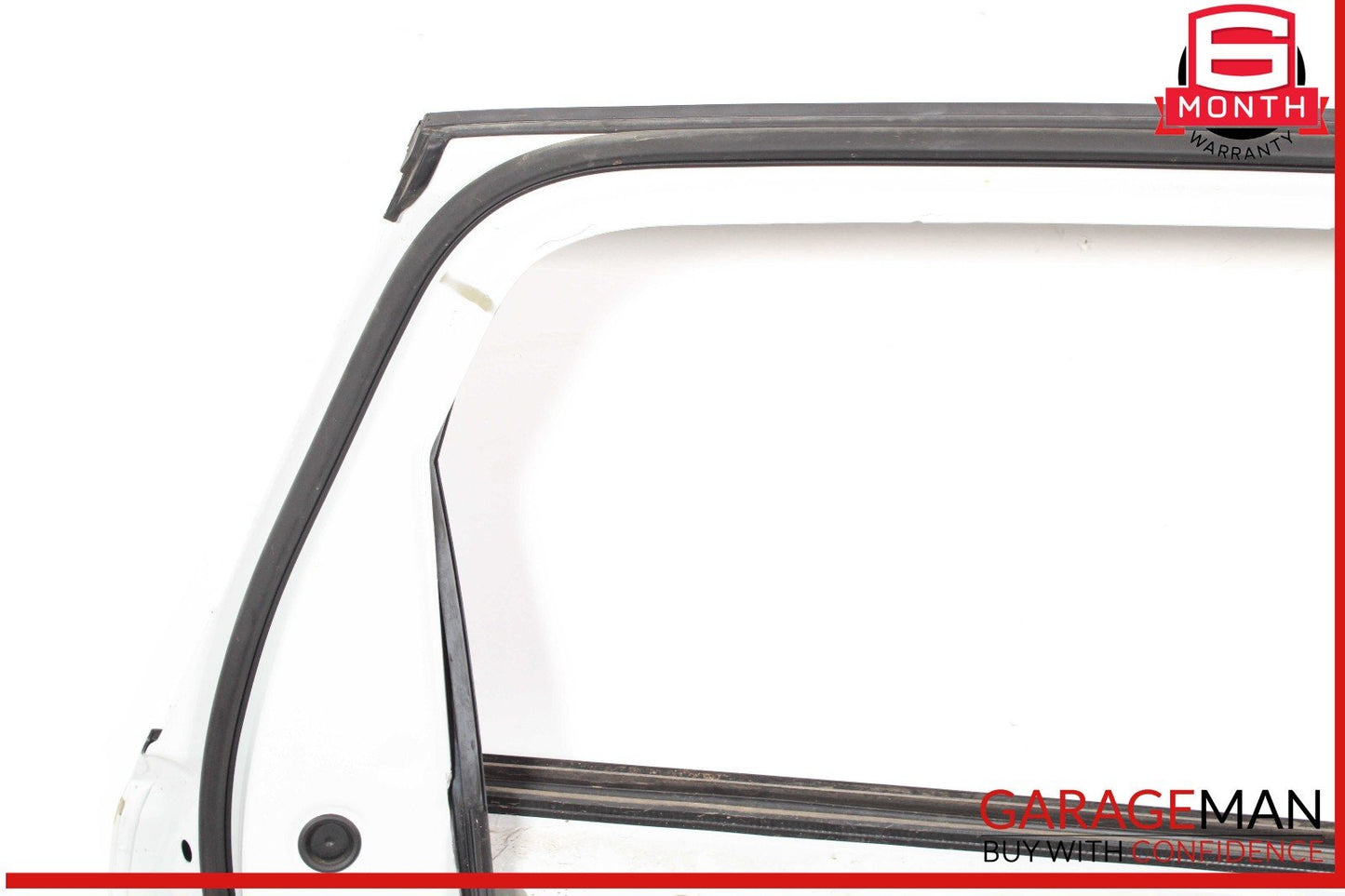 17-19 Audi Q7 Rear Left Driver Side Door Shell White OEM