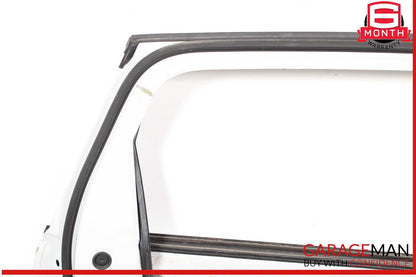17-19 Audi Q7 Rear Left Driver Side Door Shell White OEM