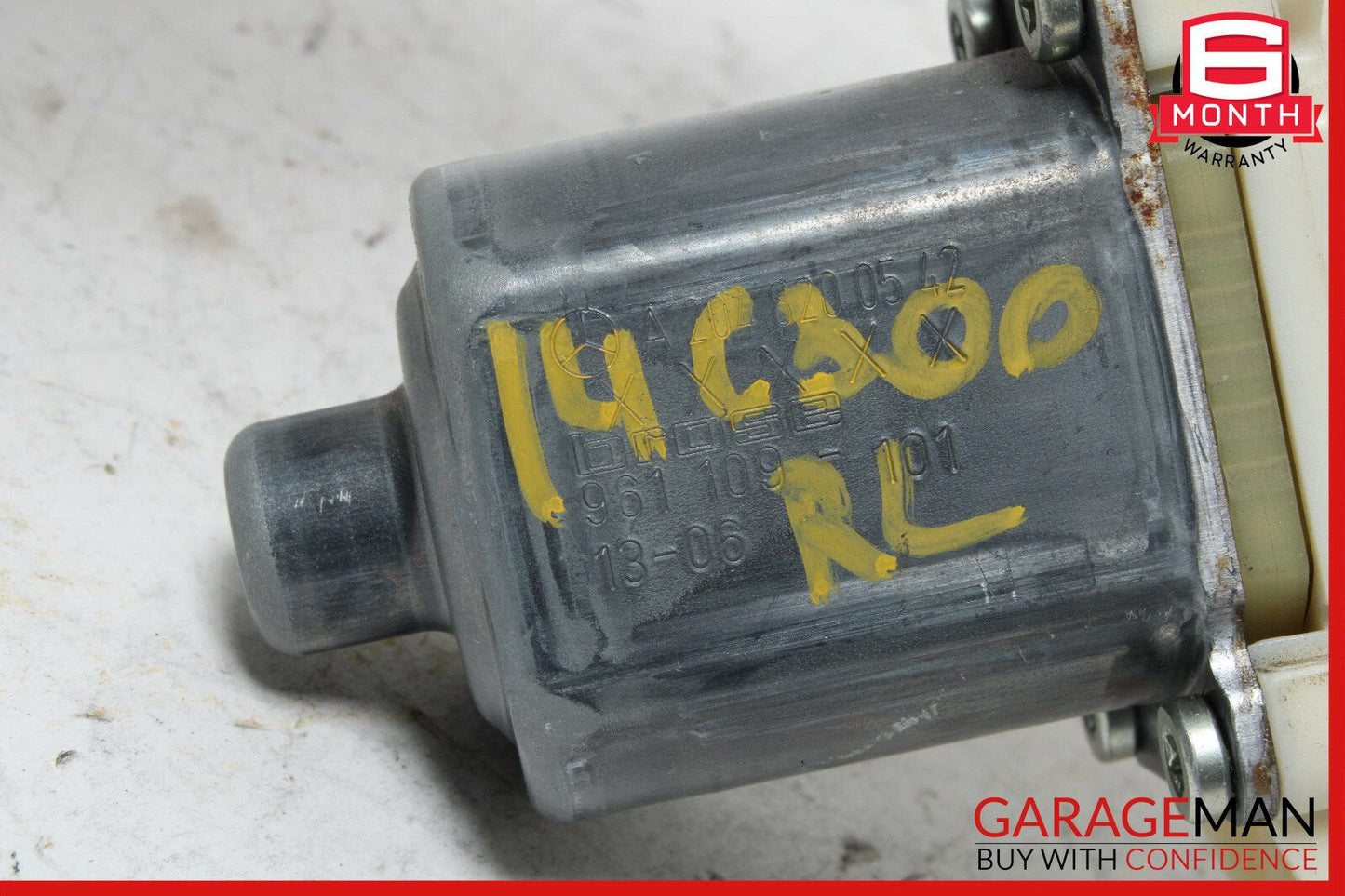 08-16 Mercedes W204 C300 GLK350 Rear Left Door Window Regulator Motor OEM