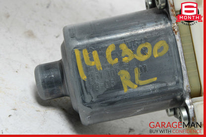 08-16 Mercedes W204 C300 GLK350 Rear Left Door Window Regulator Motor OEM
