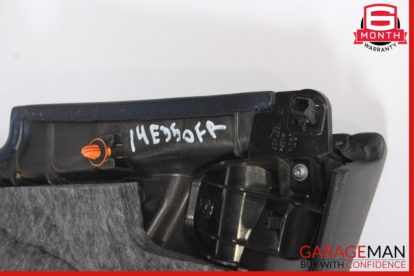 14-16 Mercedes W212 E350 Front Right Side Interior Door Panel Trim Assembly Grey