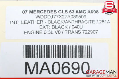 06-11 Mercedes W219 CLS63 A/C AC Temperature Heater Climate Control Switch OEM