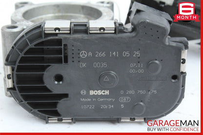 12-15 Mercedes W204 C250 SLK250 M271 1.8L Engine Throttle Valve Body Assembly